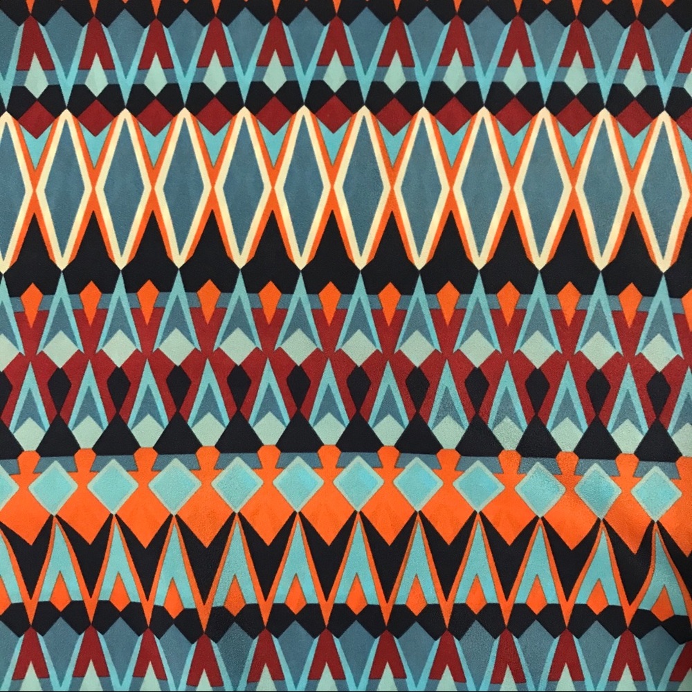 Multi-colored Polyester blend blouse - Picture 4 of 4